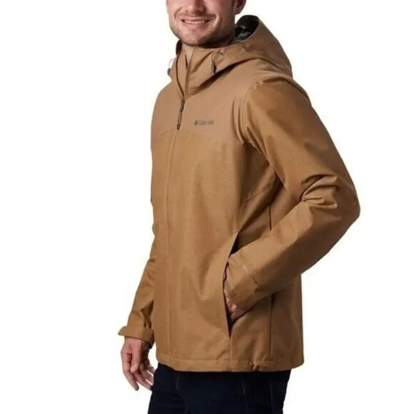 Columbia Ridge Gates Light Brown Water Resistant Jacket XXL - Picture 1 of 5